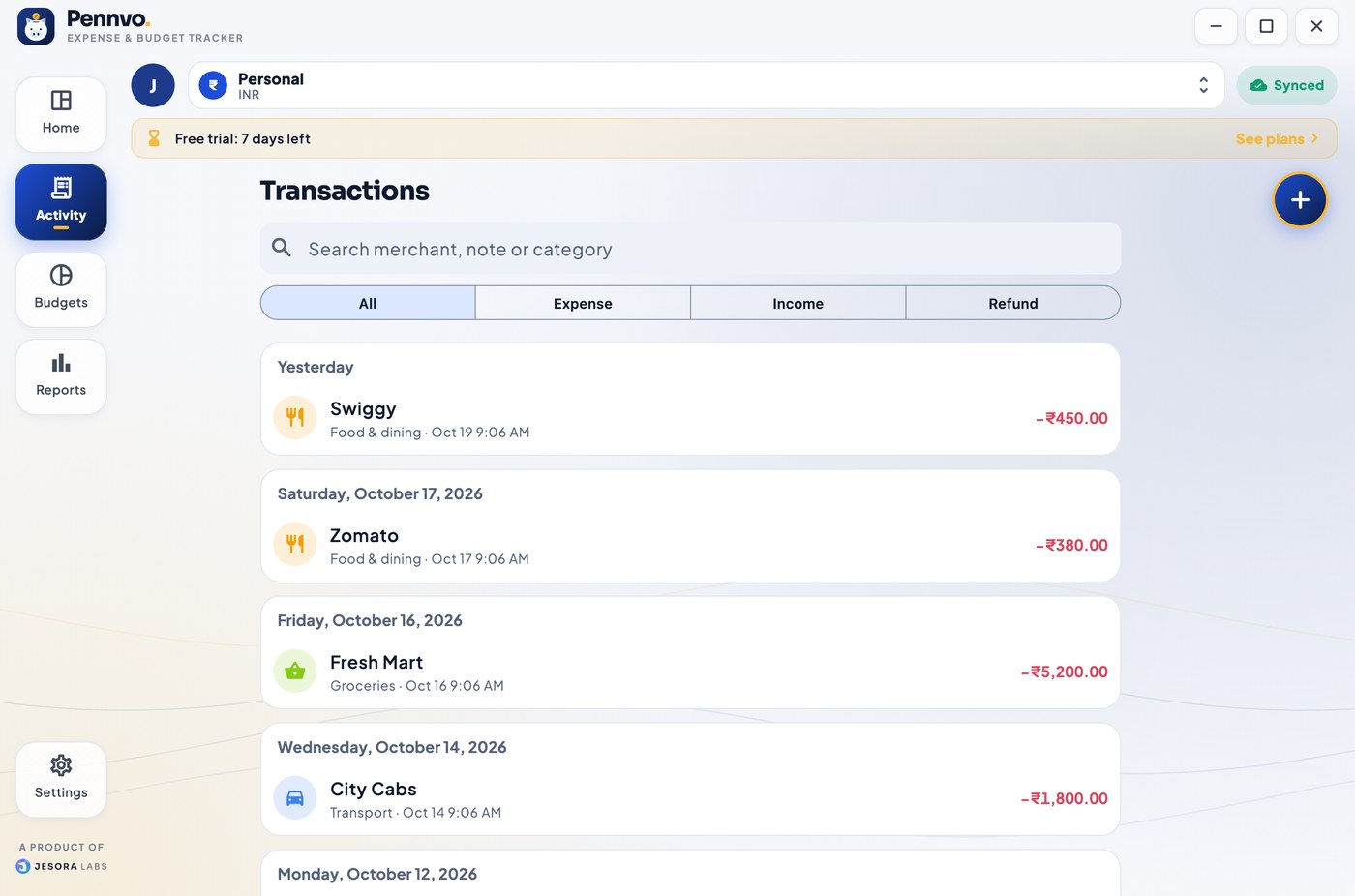Transactions